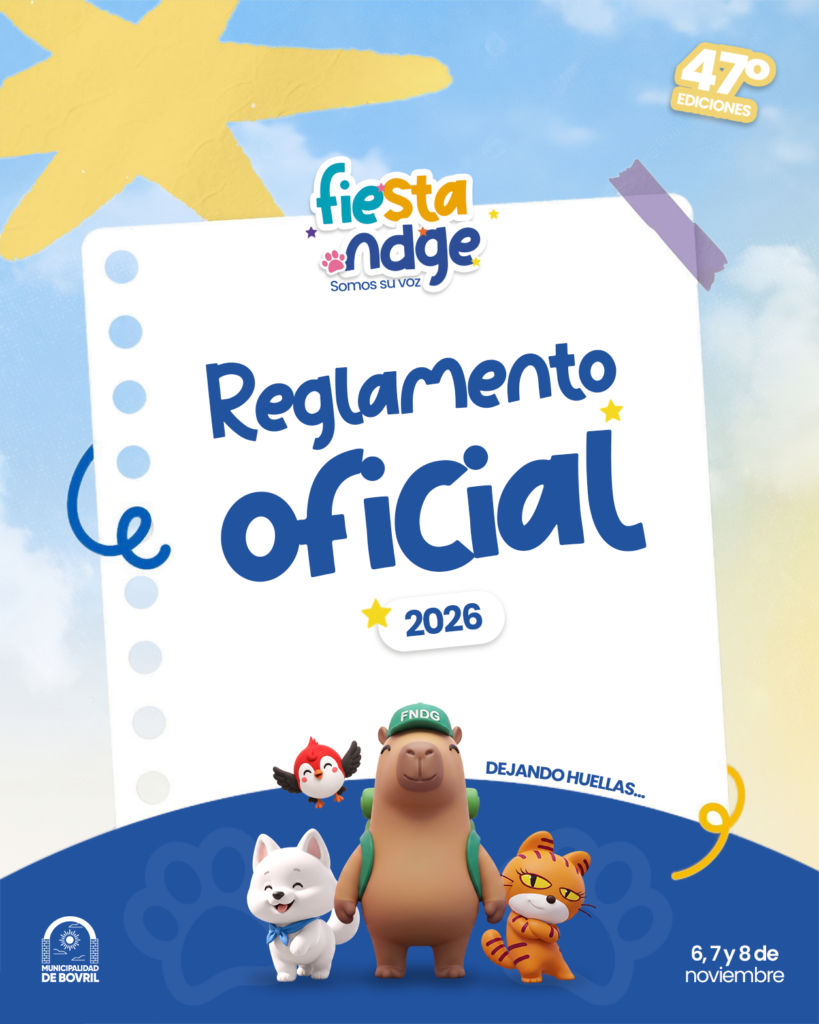 Portada del Reglamento FNDGE 2026